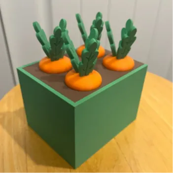 胡萝卜收纳盒Rabbit Storage Box