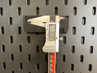Skadis-Halter für Holex Messschieber