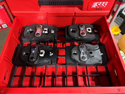 Propress Jaw Inserts for Gridfinity