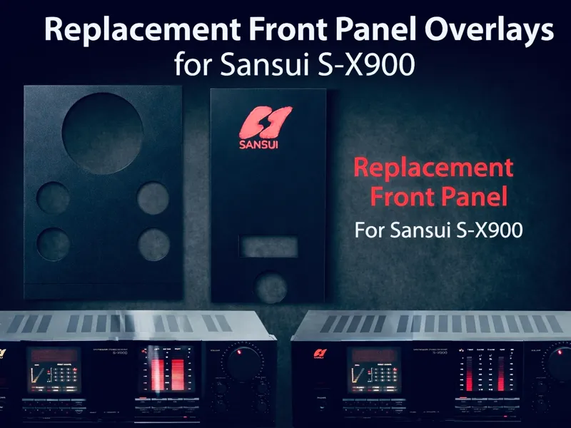 Frontalino di ricambio – Sansui S-X900 ricambio