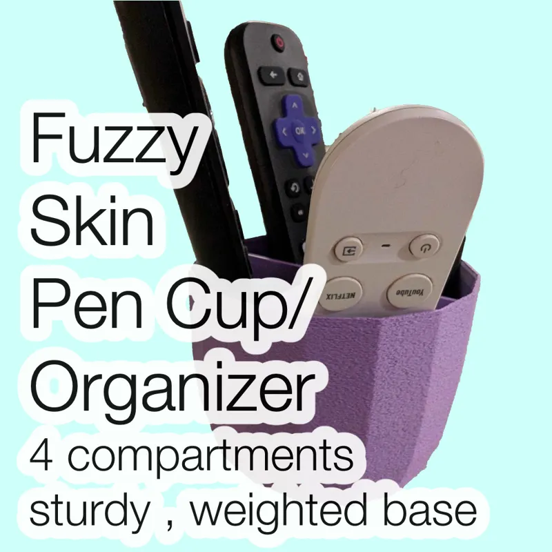 Pen Cup/Organizer Low Poly Fuzzy Skin