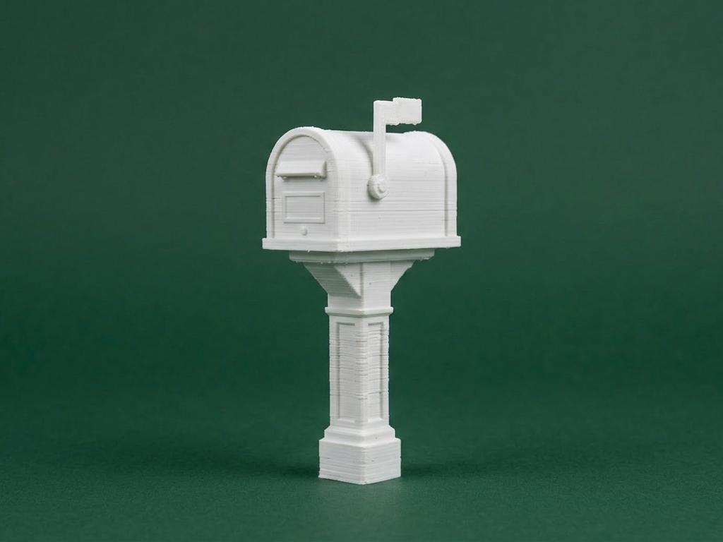 1:12 Scale Mailbox 3D Model