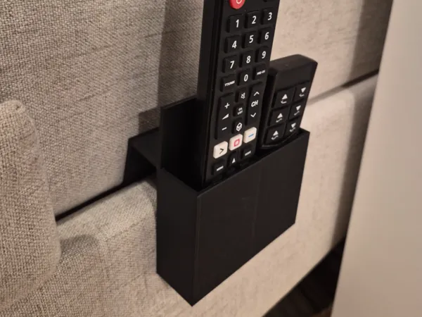 Support télécommandes pour cadre de lit