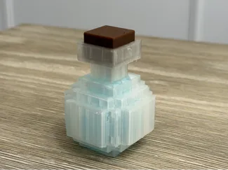 Minecraft potion bottle