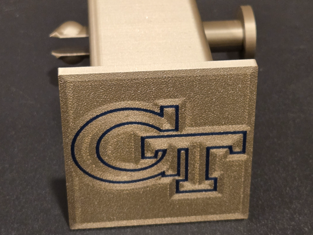 Georgia Tech 2" hitch cover