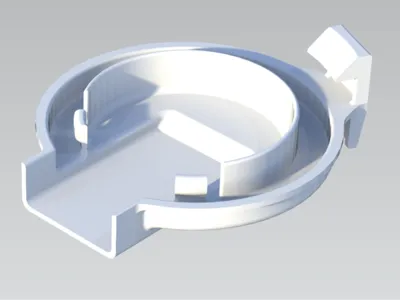 Cap of left headlight for car Lada Largus