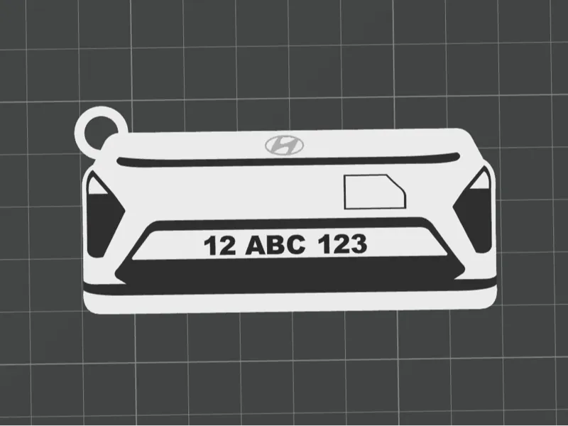 Hyundai KONA elektrikli plakalı özelleştirilebilir