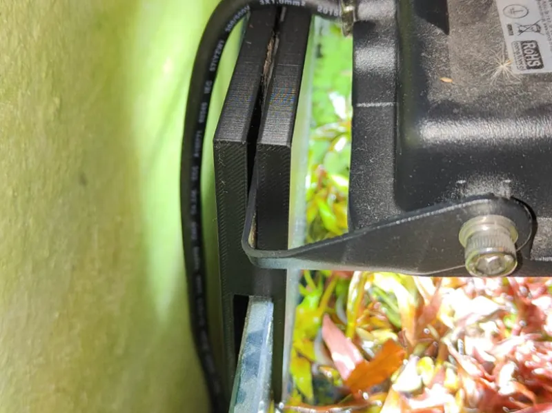 Support for aquarium lamp