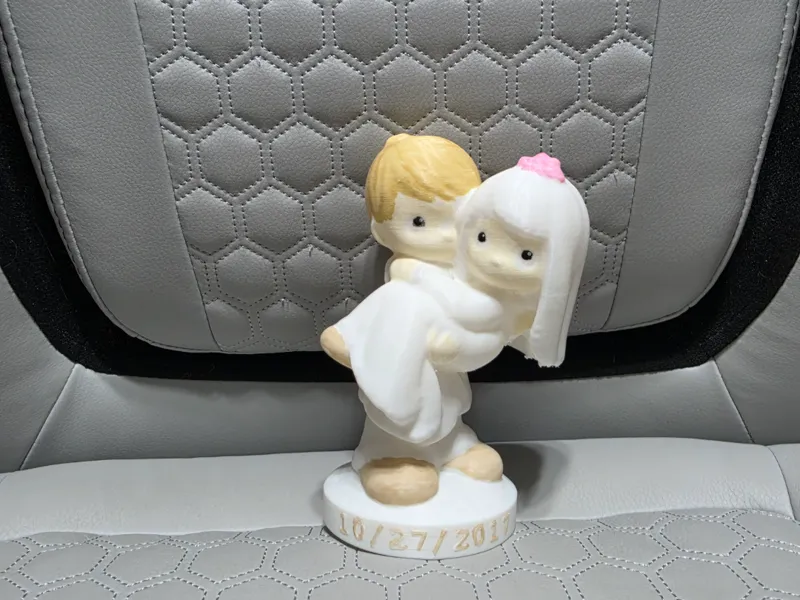 Wedding Bride & Groom Figurine