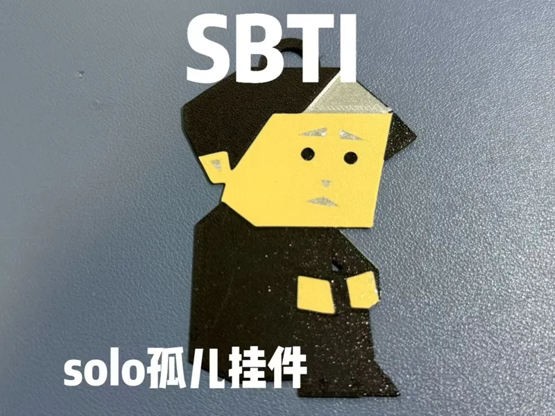 热门SBTI人格测试solo孤儿挂件