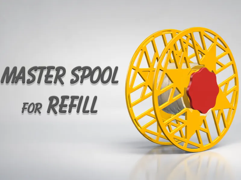 Master Spool for BambuLab Refill