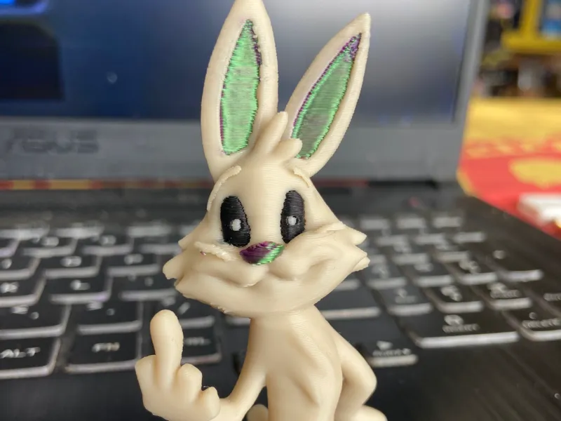 Easter Bunny with a Attitude - commercial ok