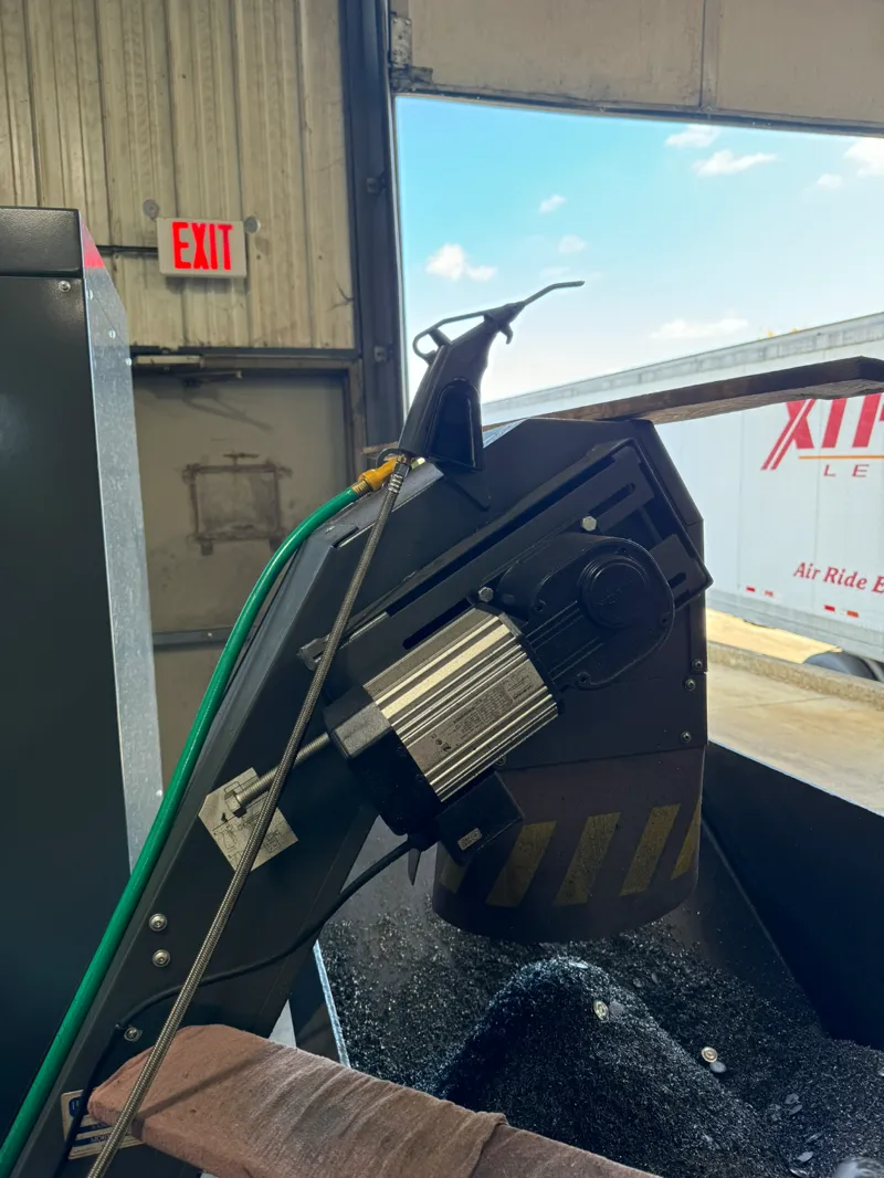 HAAS Chip Conveyer Adapter For Air Gun Mount
