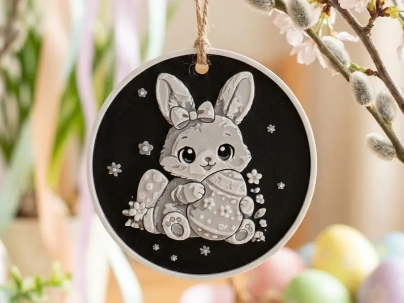 Cute Bunny - Easter Decoration