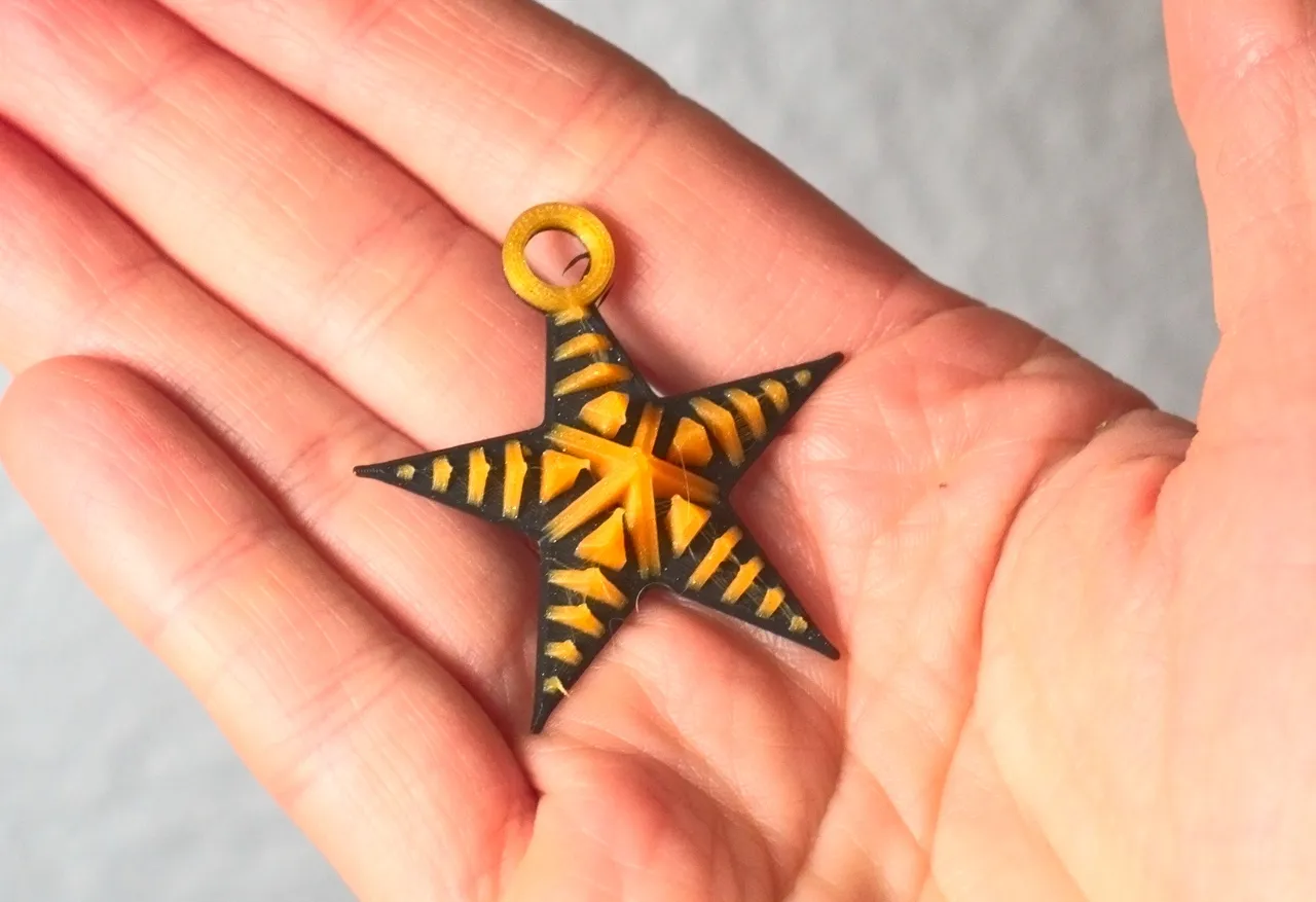 Star Pendant / Earrings view 2