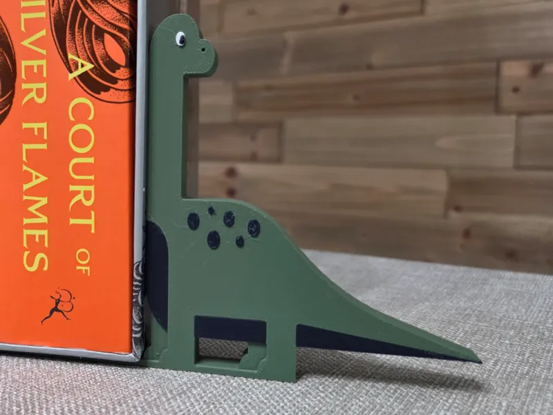Cute Dinosaur Bookend