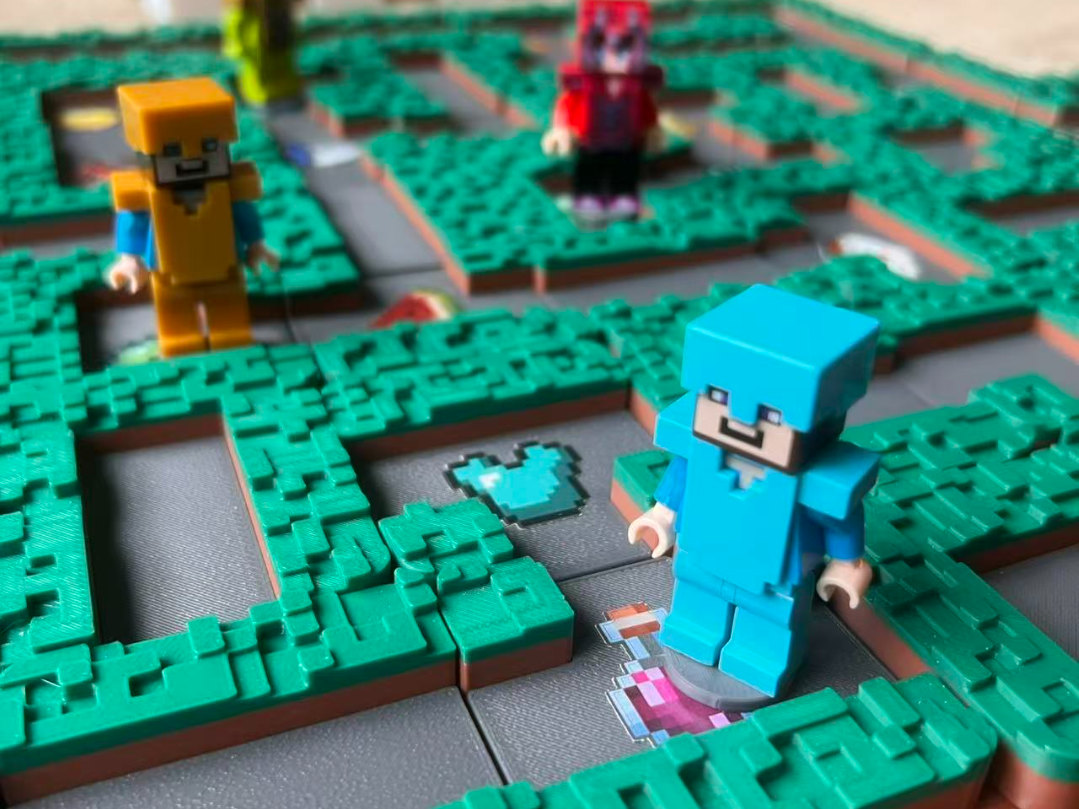 Minecraft Labyrinth Board Game