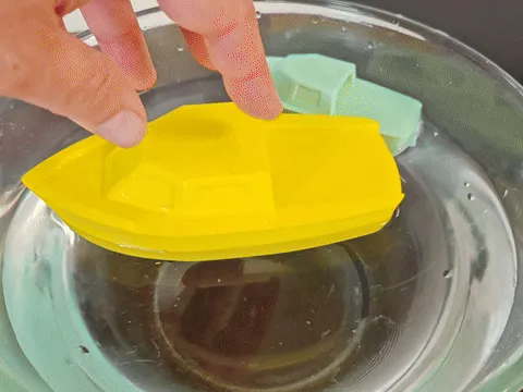 Floating Boat for the Bathtub: Unsinkable, 4 sizes view 2