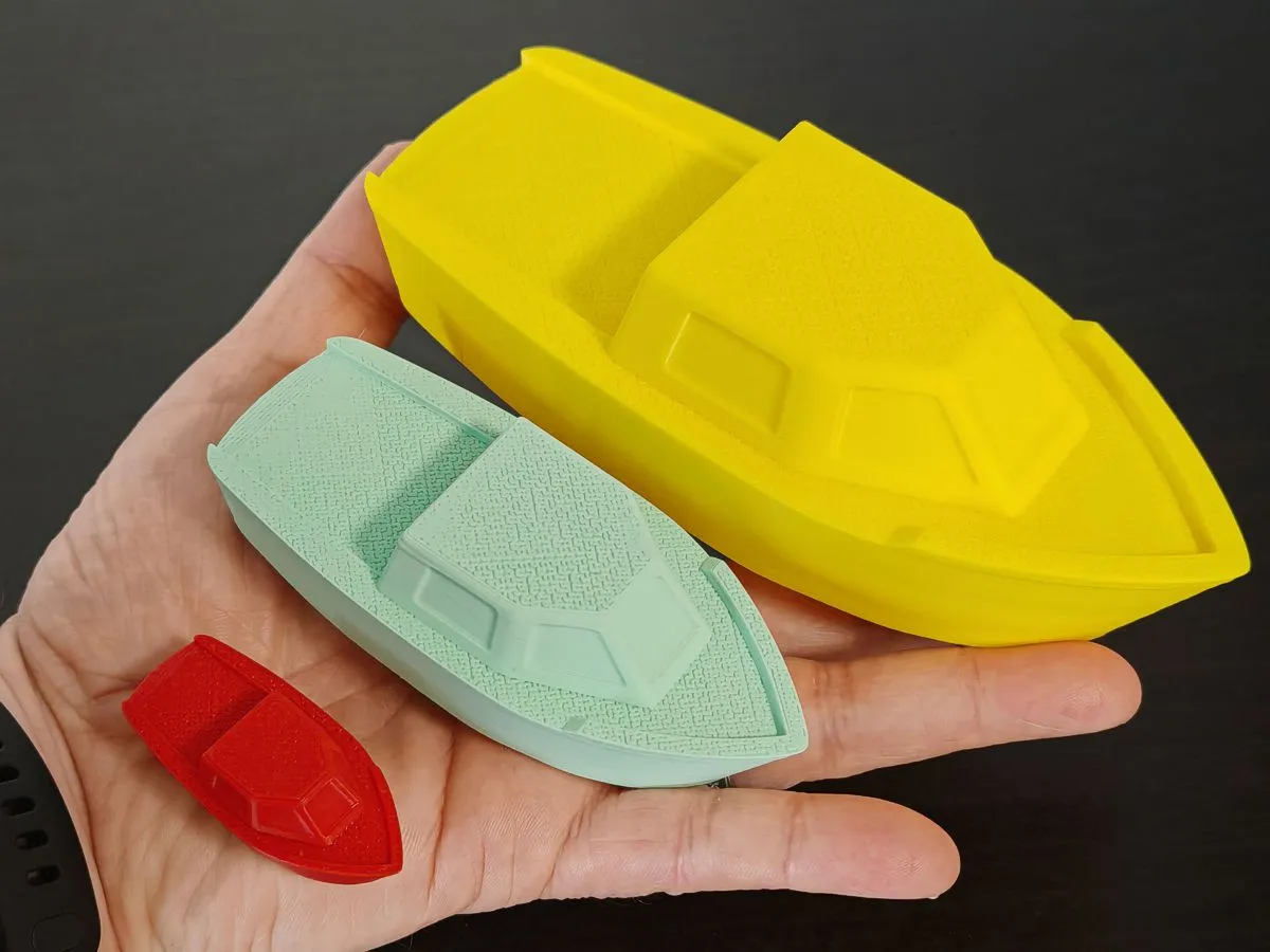 Floating Boat for the Bathtub: Unsinkable, 4 sizes view 3