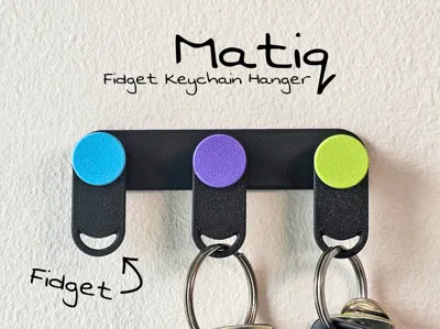 Matiq - Fidget Keychain Hanger