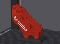 Porte-cartes de visite étrier de frein Brembo — photo 1