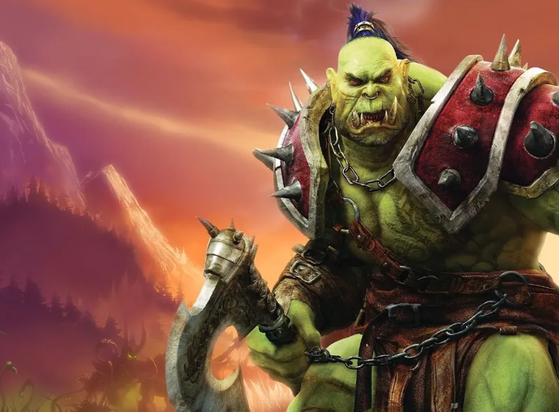 Orc warcraft hueforge