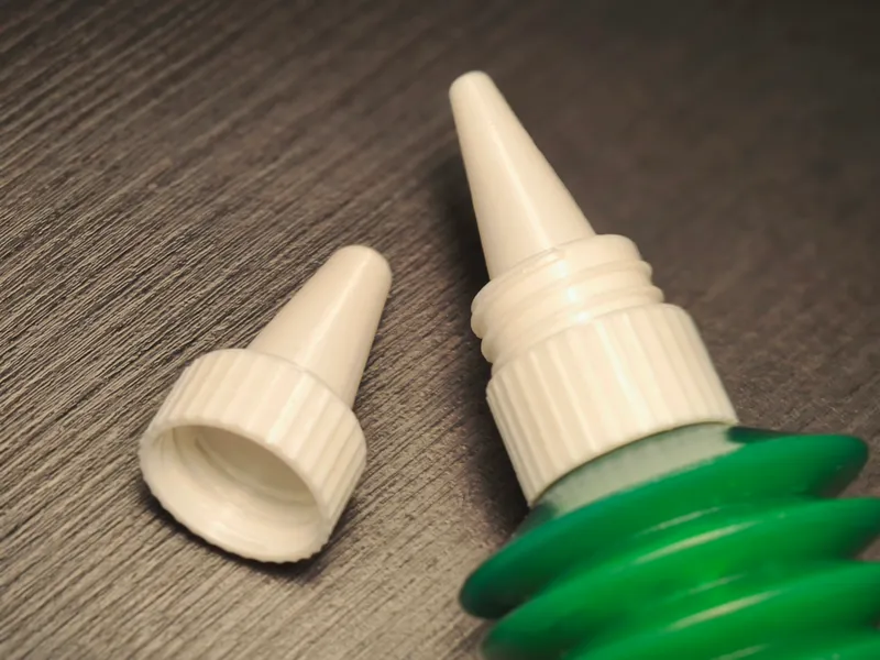 Grease Nozzle for Bellows Tubes (with Screw Cap)