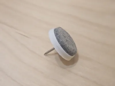 Felt Glides Nail-on Felt Pads
