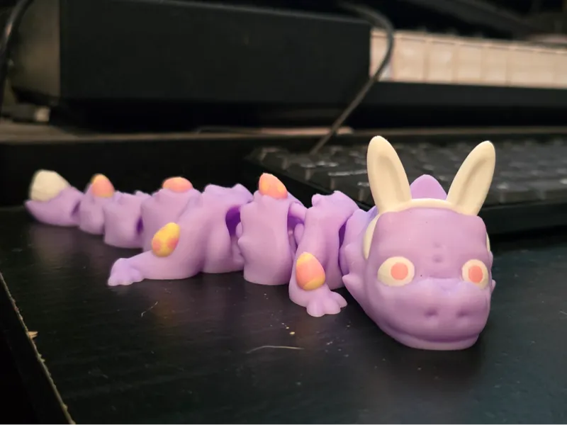 Articulated Baby Easter Dragon