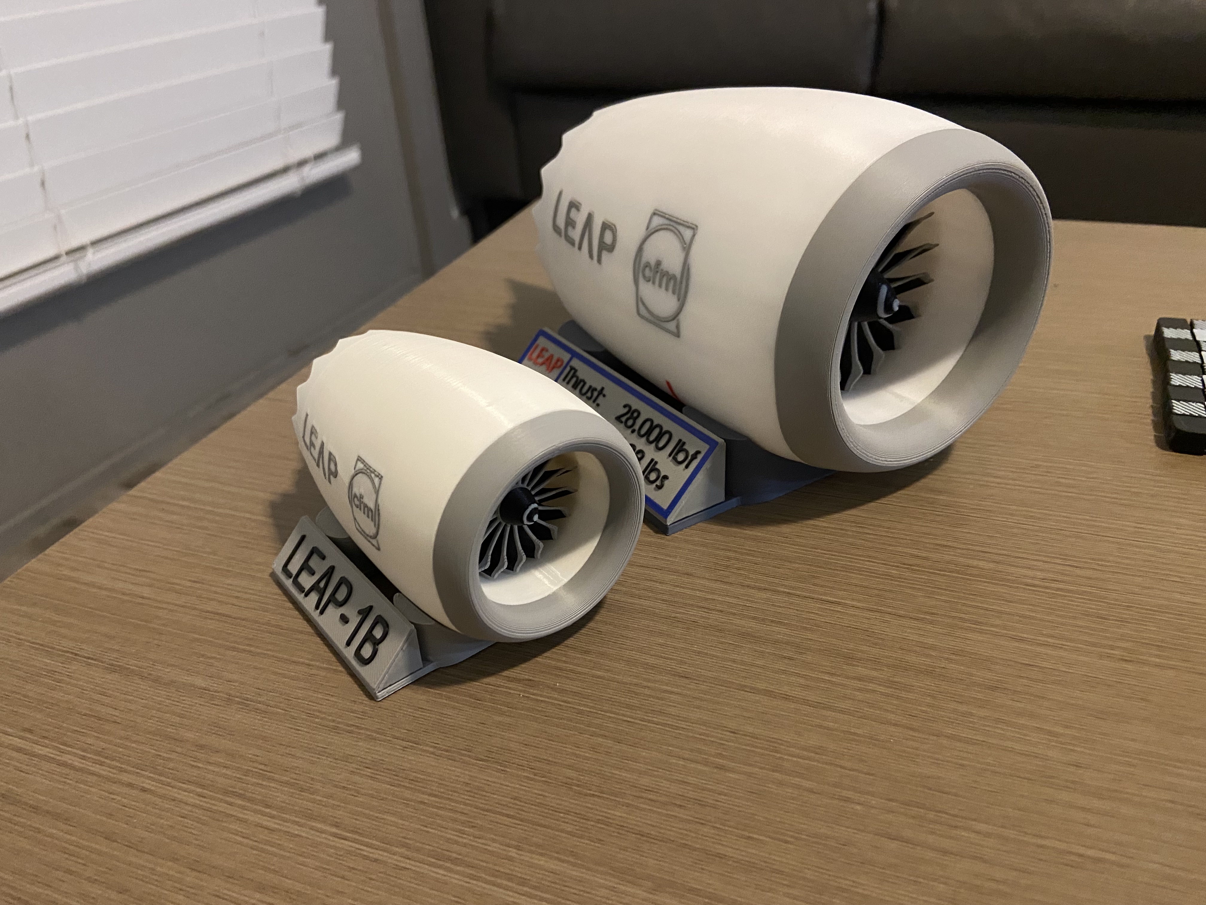 Miniatura 2 do modelo 3D CFM LEAP 1B Engine