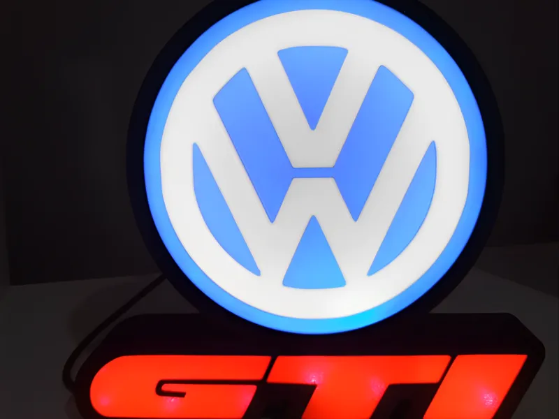 Luminária VW GTI