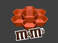 Plateau de tri par couleur pour bonbons M&M's — photo 1