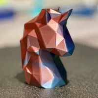 Licorne low poly — photo 2