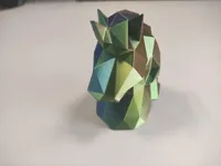 Licorne low poly — photo 7