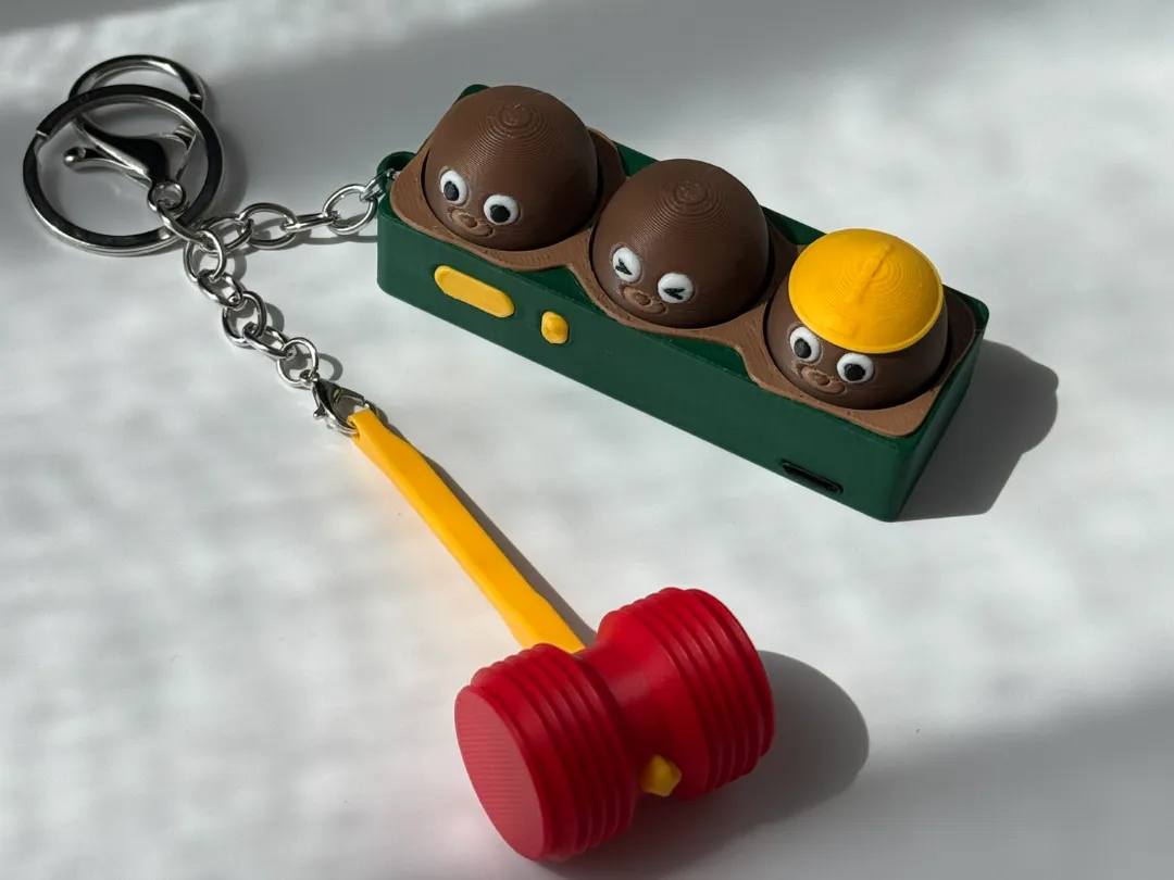 Whack-a-Mole Clicker_Mole - Free 3D Print Model - MakerWorld