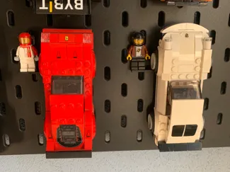 speed champions Ikea skadis mount