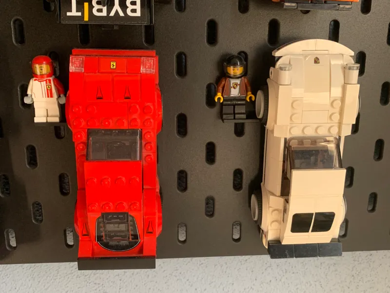 speed champions Ikea skadis mount