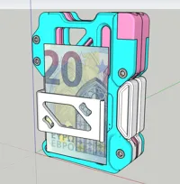 8 Cards with Money Clip - Double Action!