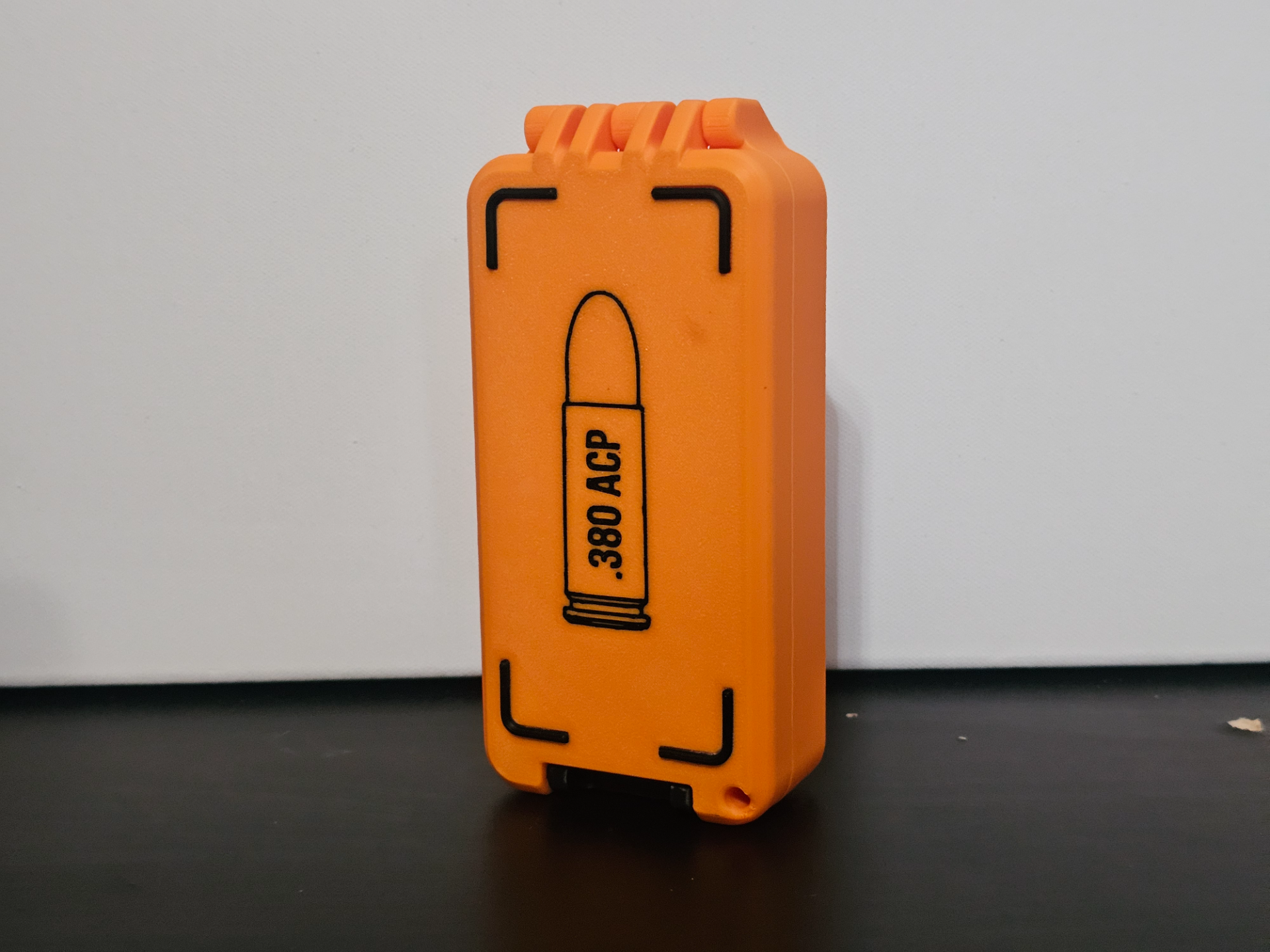 380 ACP Ammo Box - 50 Round - Stackable