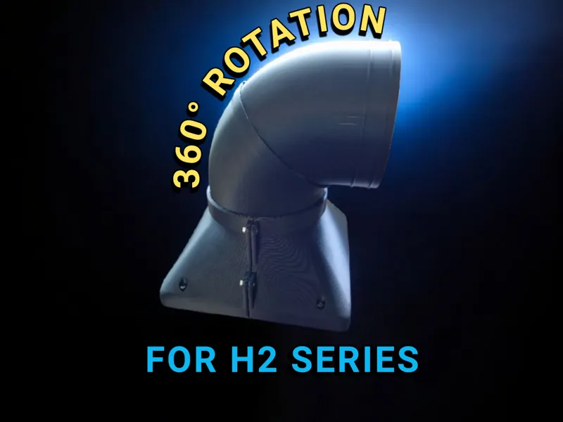 Ventilation Adapter for H2 Series