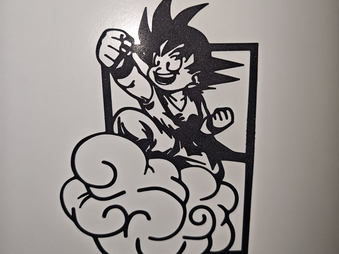 Dragon Ball Kid Goku Wall Art