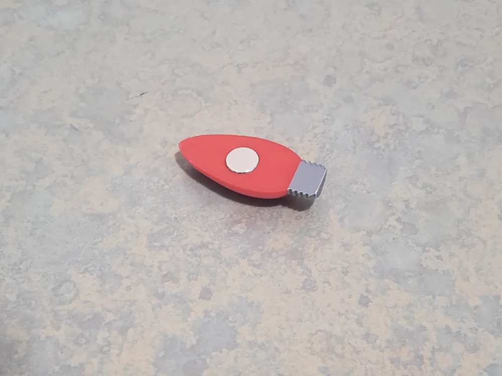 Christmas Light Fridge Magnet - Free 3D Print Model - MakerWorld