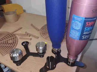 Bottle Dryer  clip on cap holder