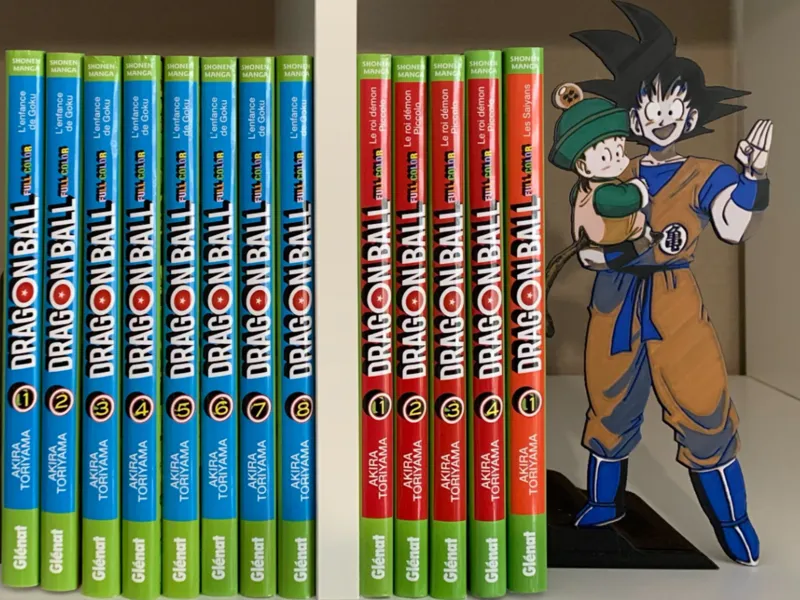 Serre-livre Dragon Ball - La rencontre de Gohan