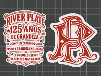 LOGOS CHOP RIVER 125 AÑOS
