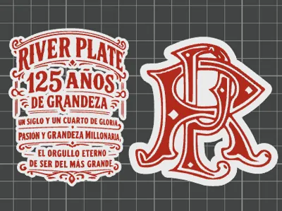 LOGOS CHOP RIVER 125 YEARS