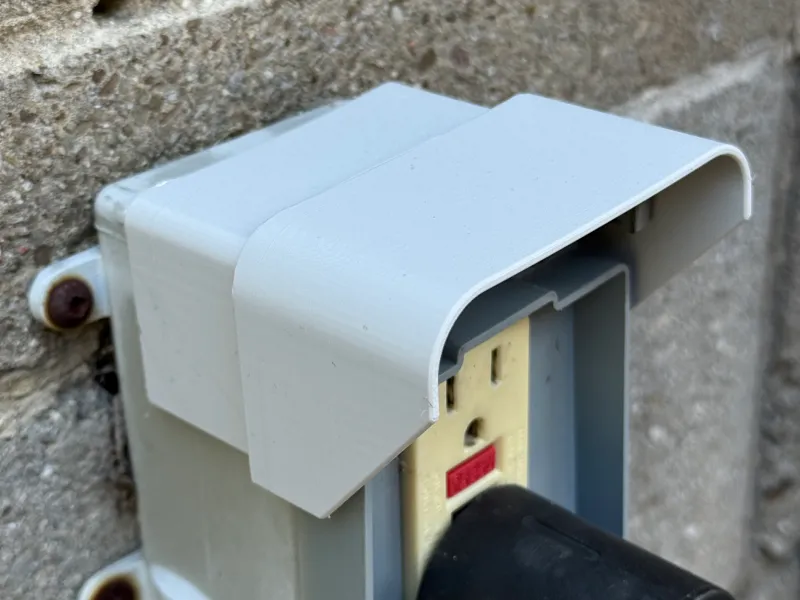 Weather Shield for Outdoor Outlets