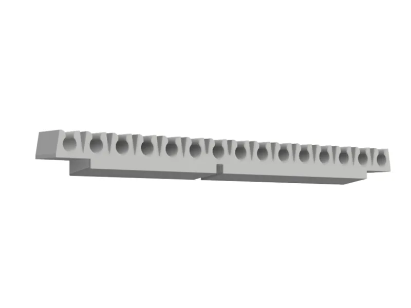LAN-Kabel Clip für Auer Big Box 120x80 Deckel