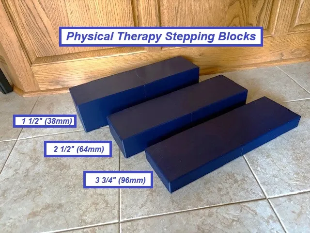 Physical Therapy Stepping Blocks