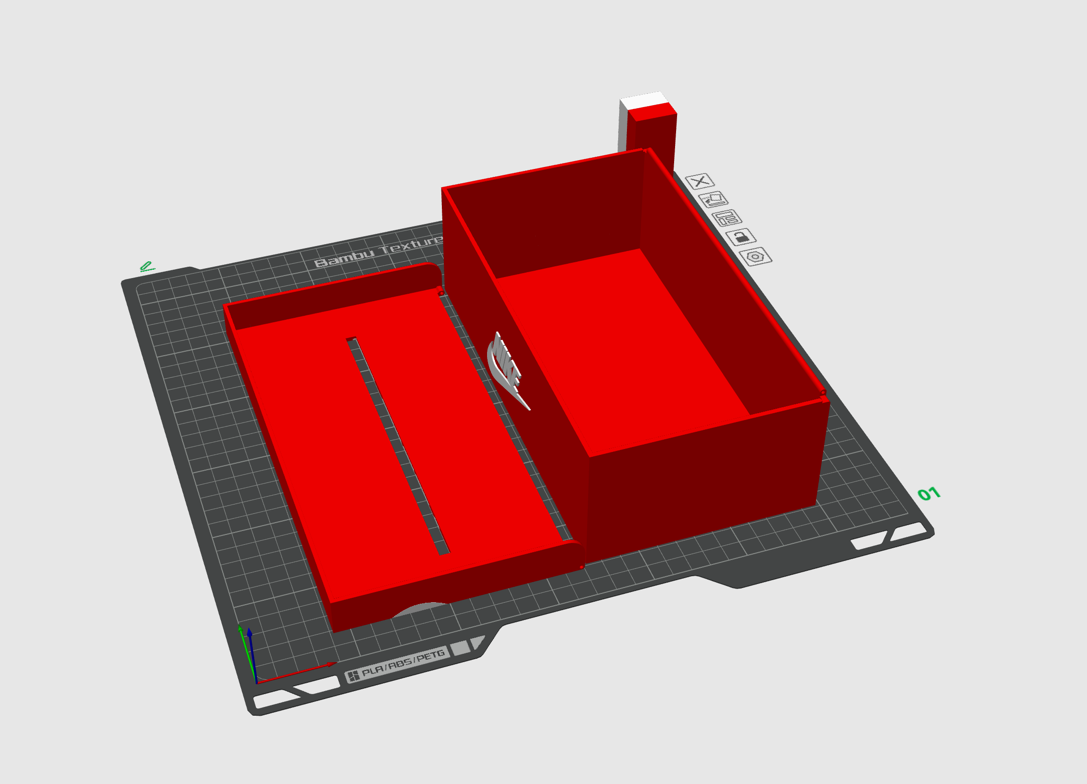 Miniatura 7 do modelo 3D 鞋盒 - 抽纸收纳盒